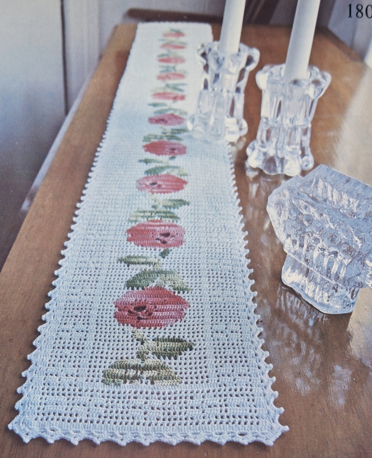 Vintage mönster – Rosenlöpare