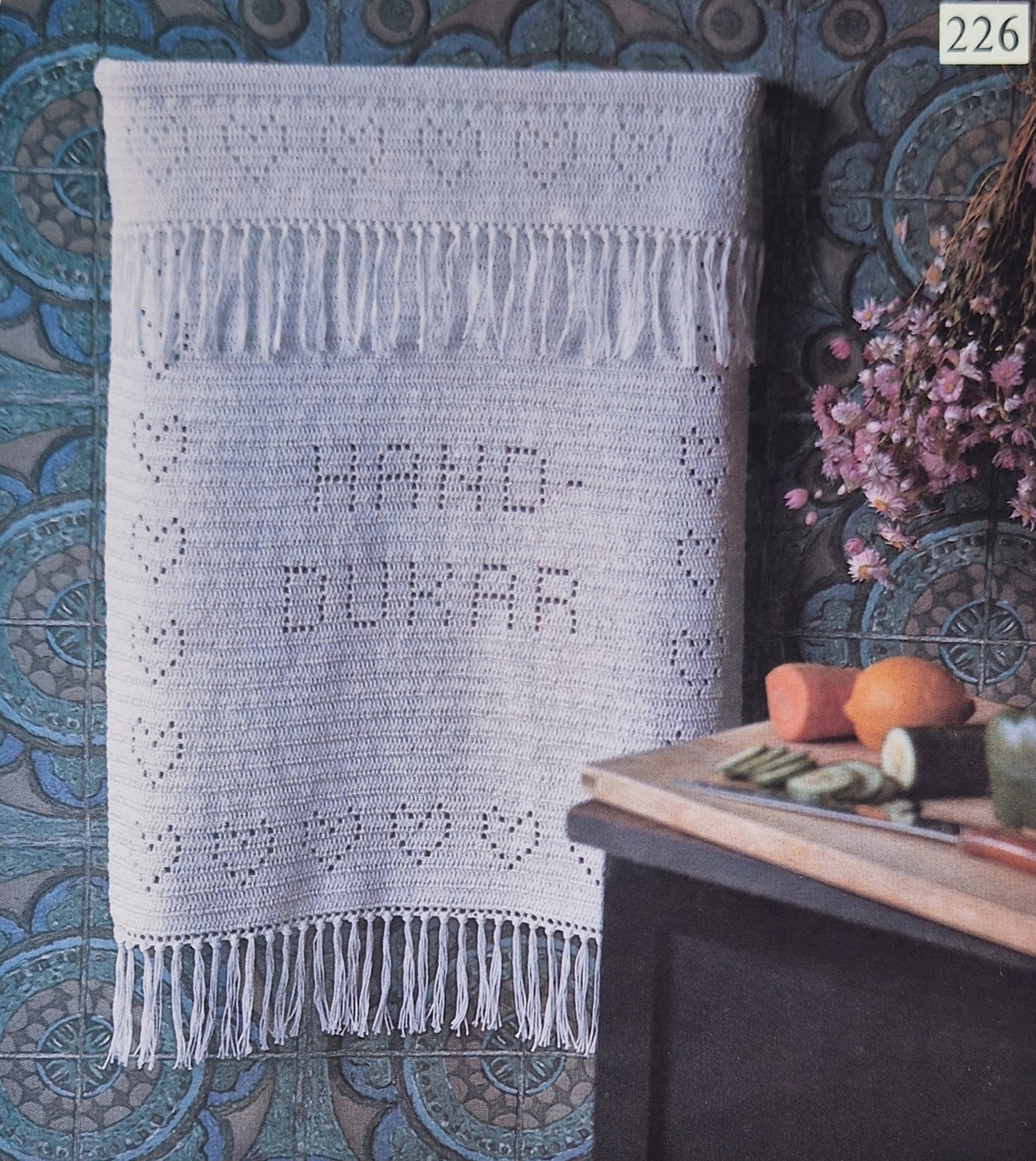Vintage mönster – Paradhandduk