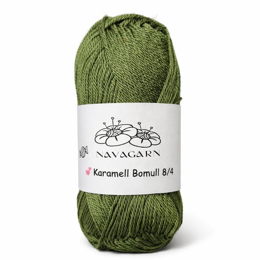 Karamell bomullsgarn