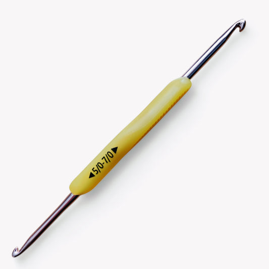 Dubbel virknål 5 och 7mm resa