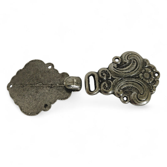 Knäppning metallbeslag 80mm