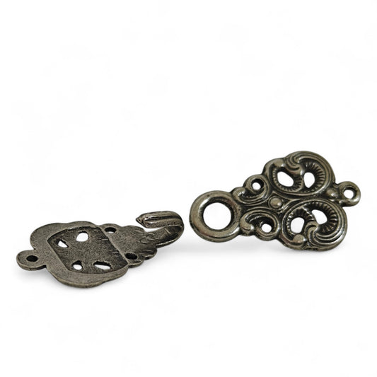 Knäppning metallbeslag 60mm