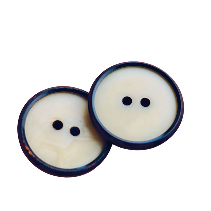 Marmorerad Knapp - 10-packđż