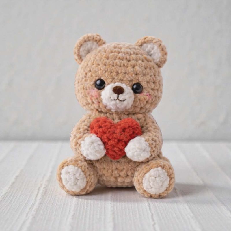 Gratis virkmönster Lilla björnen pdf