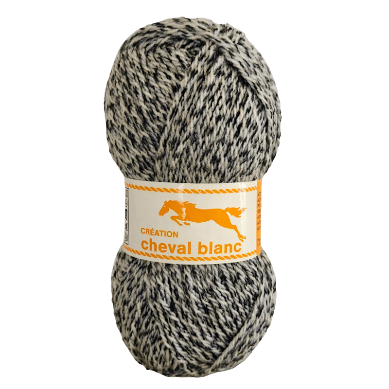 Ceval blanc mjukt mustigt akrylgarn - NavaGarn