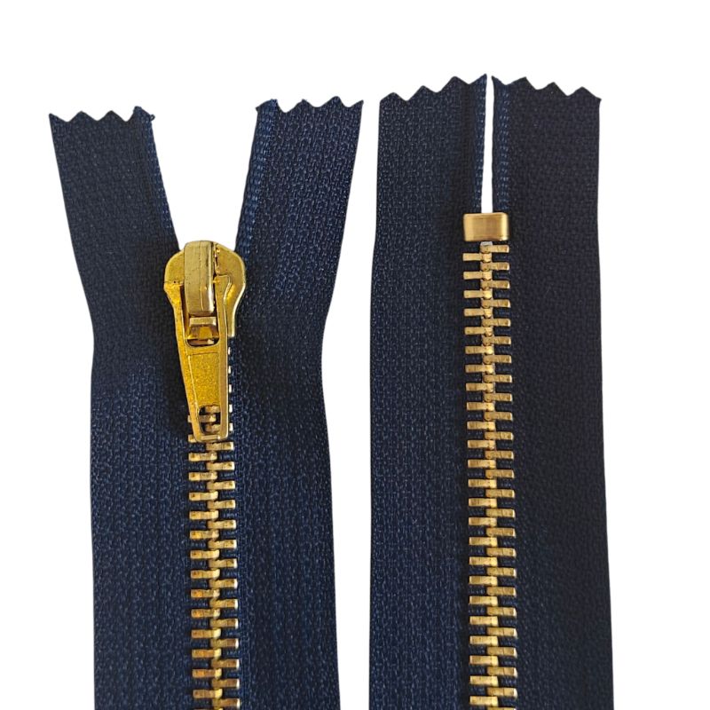 Dragkedja - Sluten - Metall - 6mm - 16 - 22cm - NavaGarn