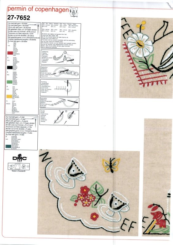 ☕ Kaffeduk Linne Permin - Bomull/Lin 80x80cm - NavaGarn