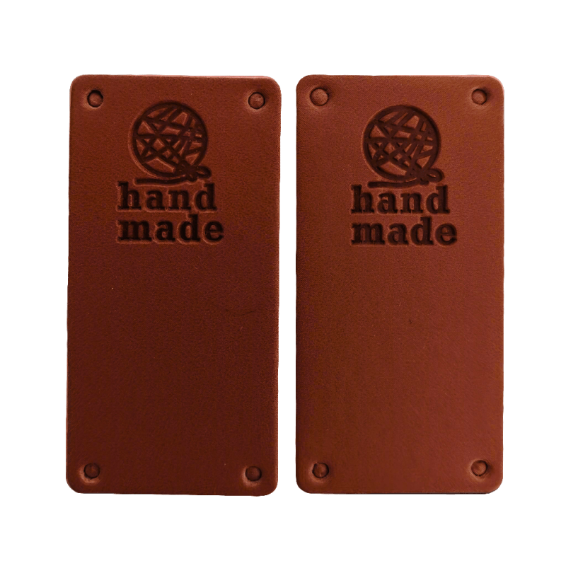 Märkning i läderimitation - NavaGarn