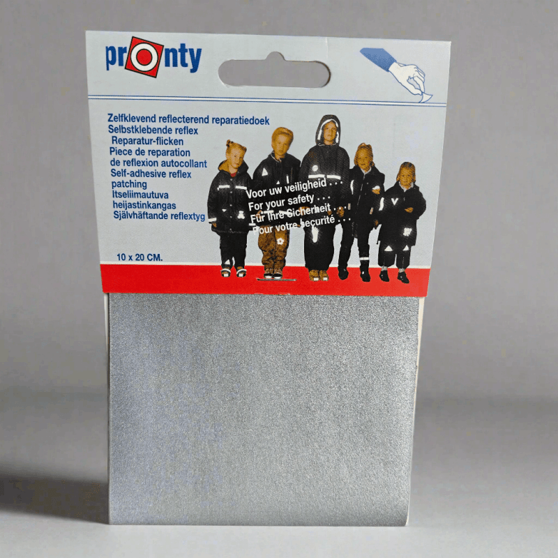 Reparationslapp 10x20cm - Vattentät Reparationstyg reflex