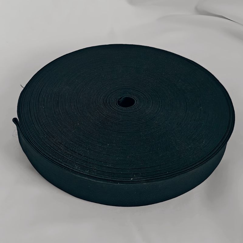 Resårband 30mm - Elastiskt Band Svart/Vit ⚫⚪ - NavaGarn