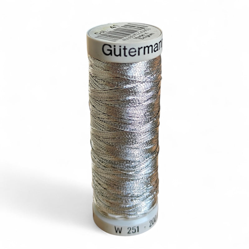 ✨ Gütermann Glittertråd 200m - Premium Polyeten för Broderi & Dekoration