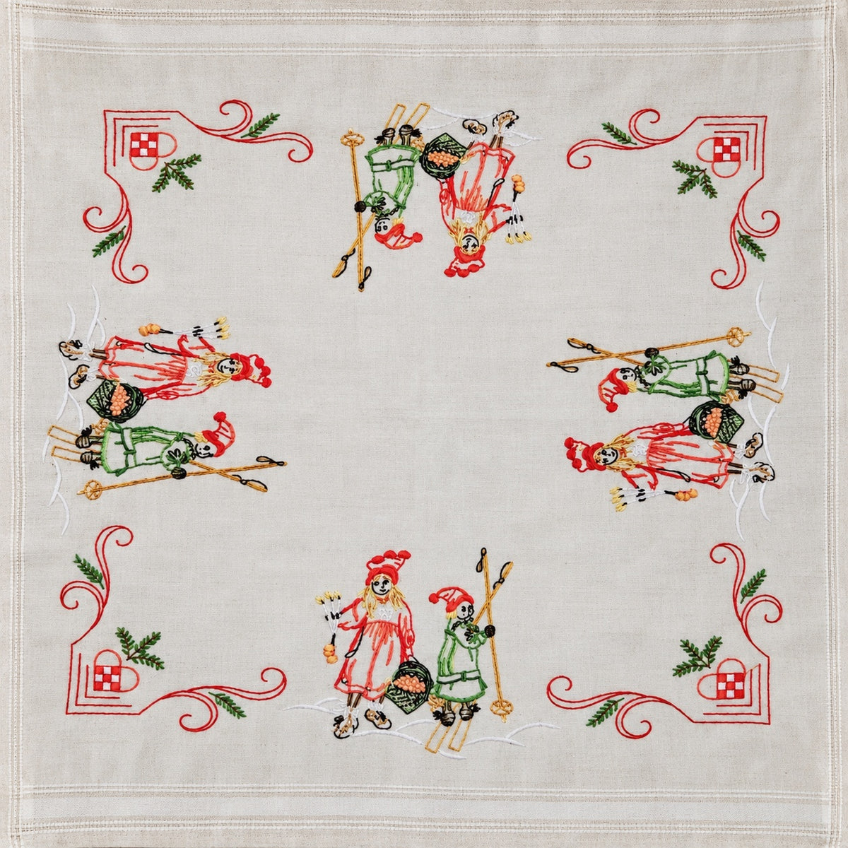Broderi Britas julafton Carl Larsson julduk..