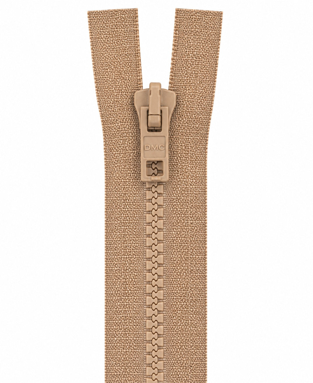 Dragkedja delbar 6mm Beige