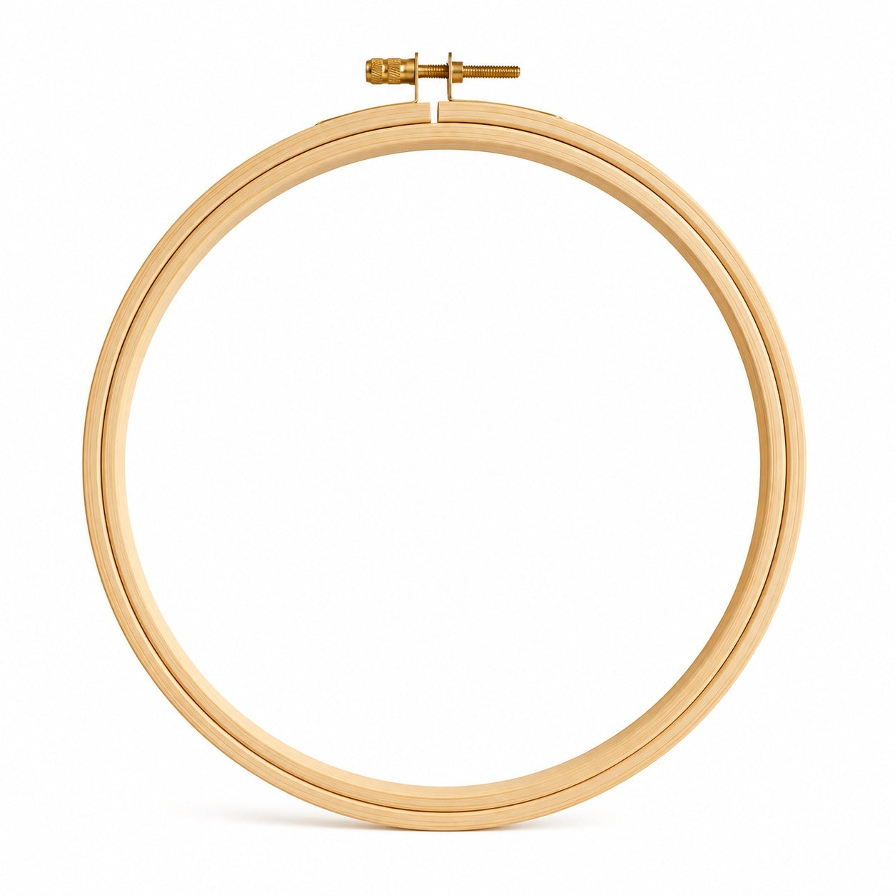 Broderibåge i bambu 15 cm.