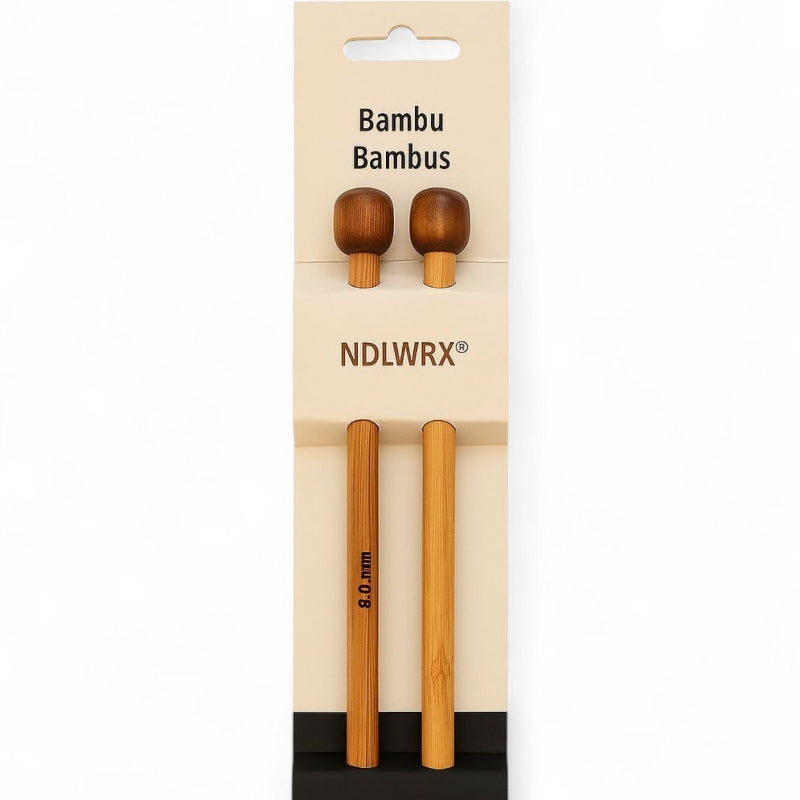 Bambustickor NDLWRX 35cm - Naturliga Stickor i Bambu