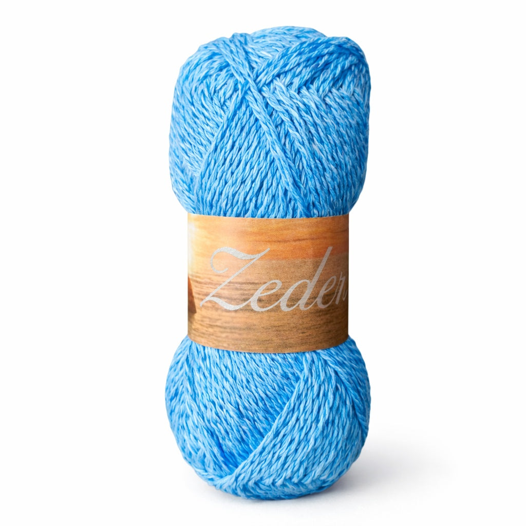 Blandgarn Zeder – bomull viskos 50g