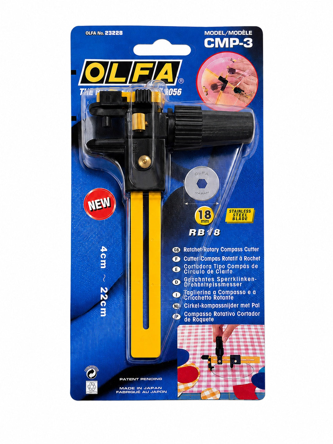 OLFA cirkelskärare 18mm