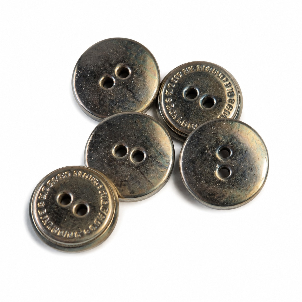 Metallknapp Lidköping 14mm 5-pack