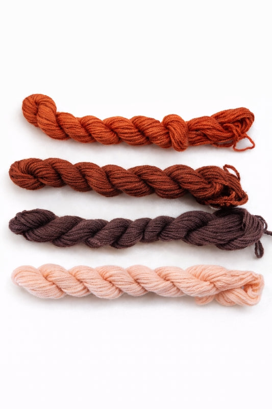 100% Ull 25g - Premium garn för Broderi