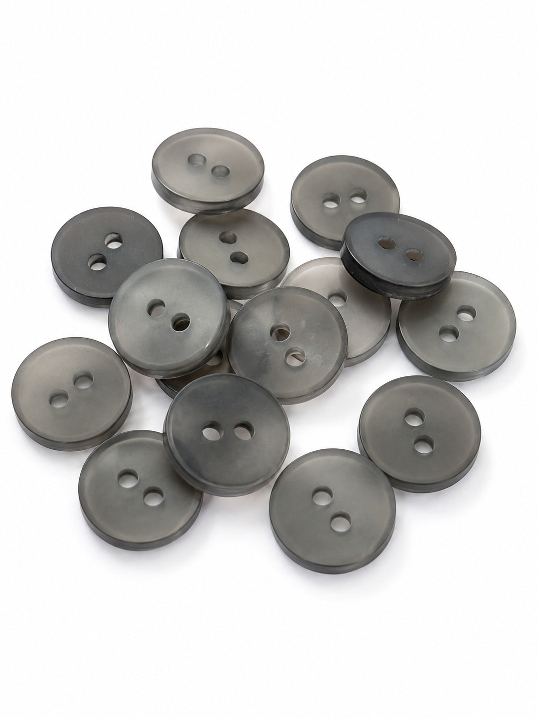Skjortknapp Gråred 10-pack