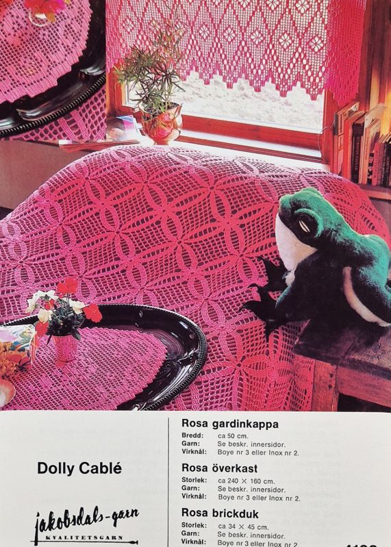 Matcha ditt sovrum - Överkast, duk och gardin 4108