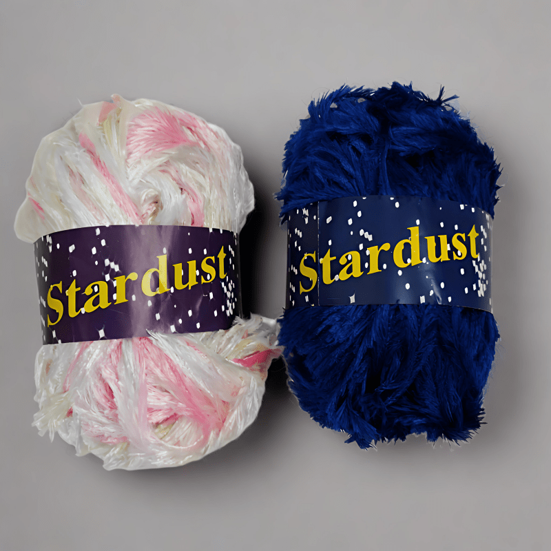 Stardust - Effektgarn Fantastiskt Pälsgarn med Stjärnglans - NavaGarn