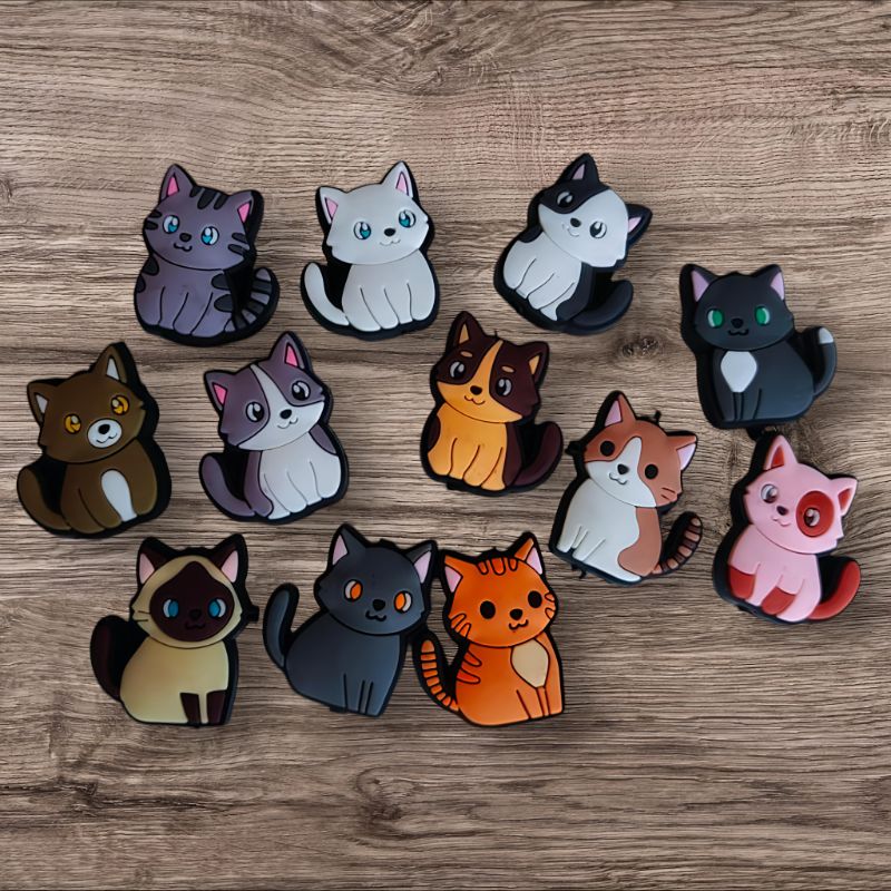 Stickstopp Söta Katter 2 - pack 🧶 - NavaGarn