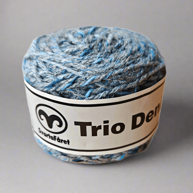 Trio denim - svarta fåret - NavaGarn