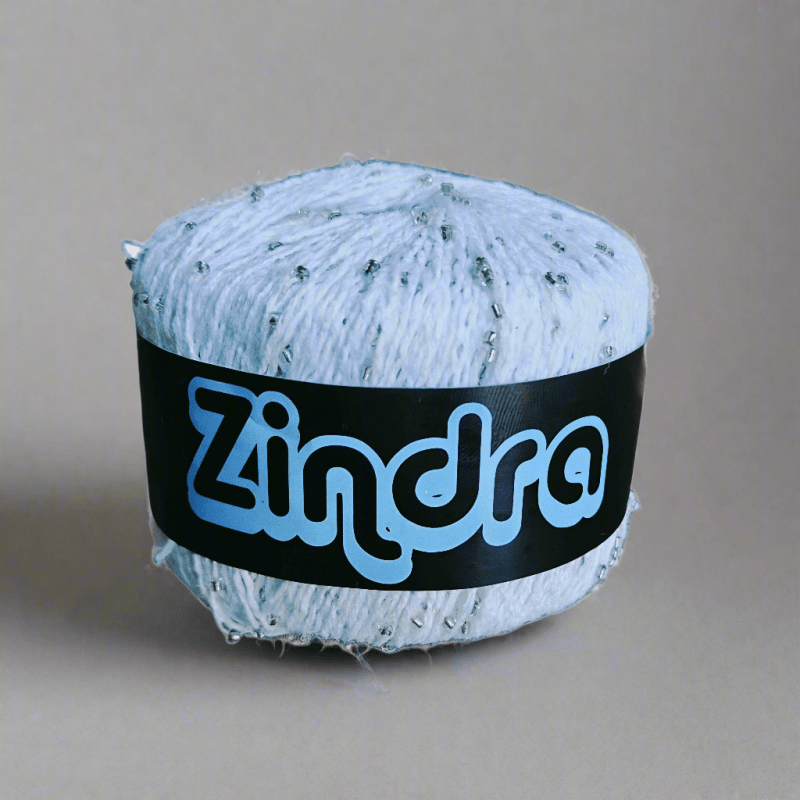 Zindra - Paljettgarn med Pärlor - NavaGarn