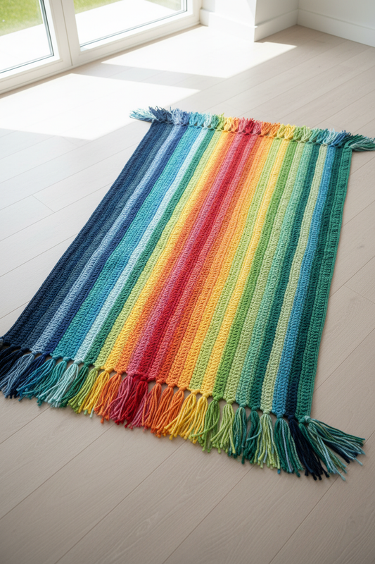 Temperaturmatta 2026 - Virka årets vackraste minne i Makramé