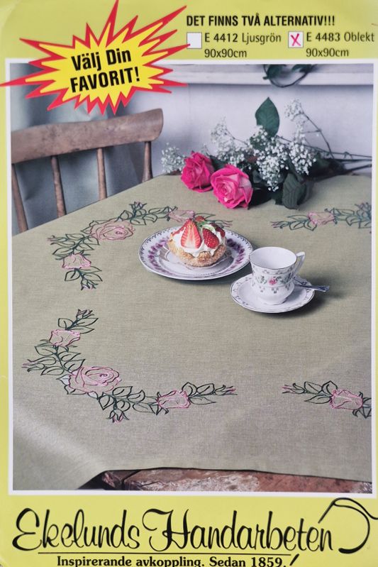 🌿Ekelunds - Komplett Broderisats E4483