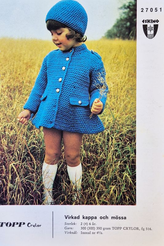 Virkad Kappa och Mössa 27051
