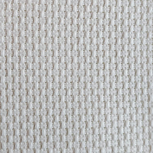 Aidaväv Vit - Permin Broderityg 4,4 rutor/cm