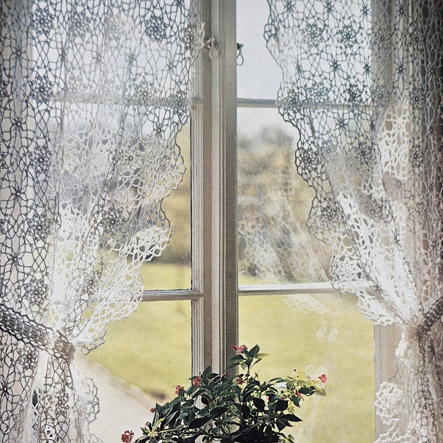 Vintage virkmönster –  Gardin | M&k nr 75170 | Original mönsterblad