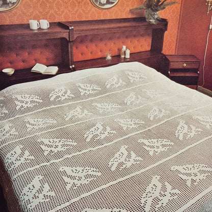 Vintage virkmönster – Blandade Överkast | Original mönster