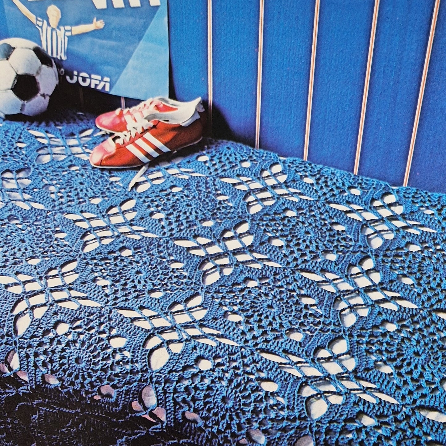 Vintage virkmönster – Blandade Överkast | Original mönster