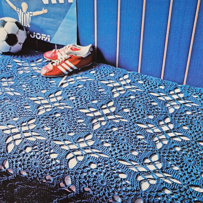 Vintage virkmönster – Blandade Överkast | Original mönster