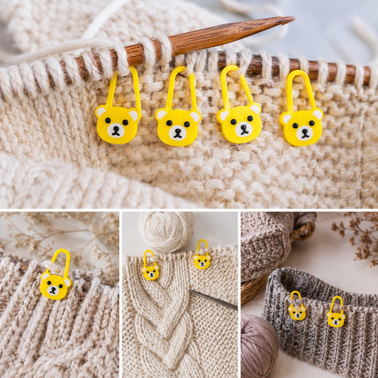 Stickmarkörer Björnar – 4-pack