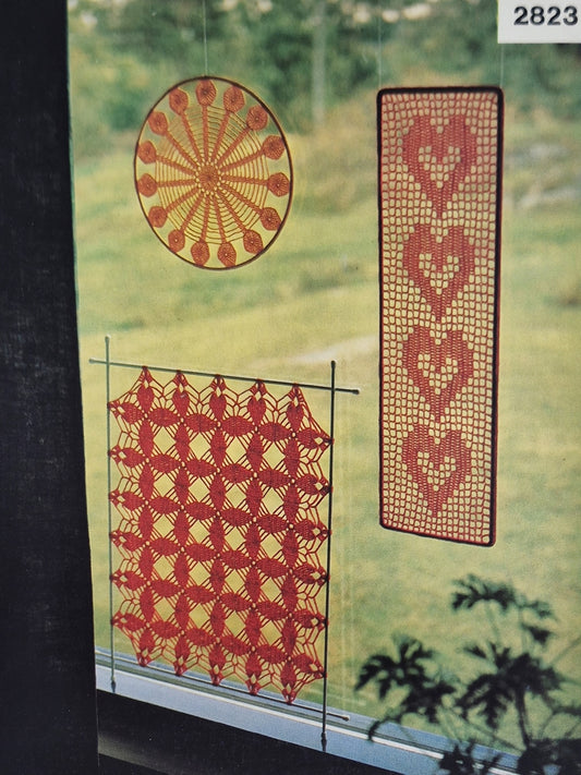 Vintage mönster – Insynsskydd