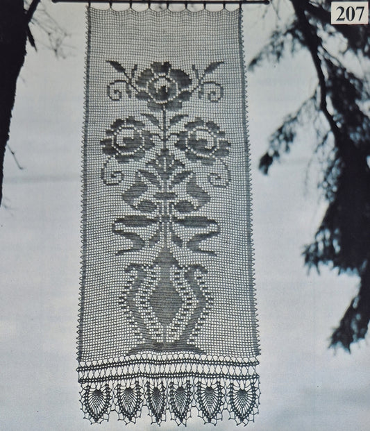 Vintage mönster – Insynsskydd/vepa
