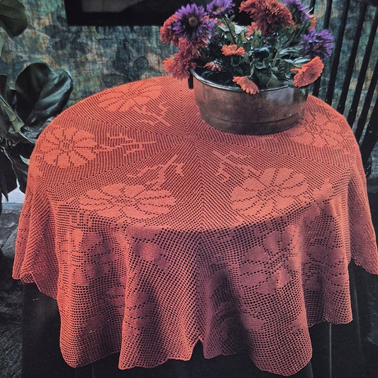 Vintage mönster –  Ringblomma 6-kantig