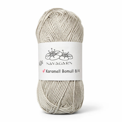 Karamell bomullsgarn