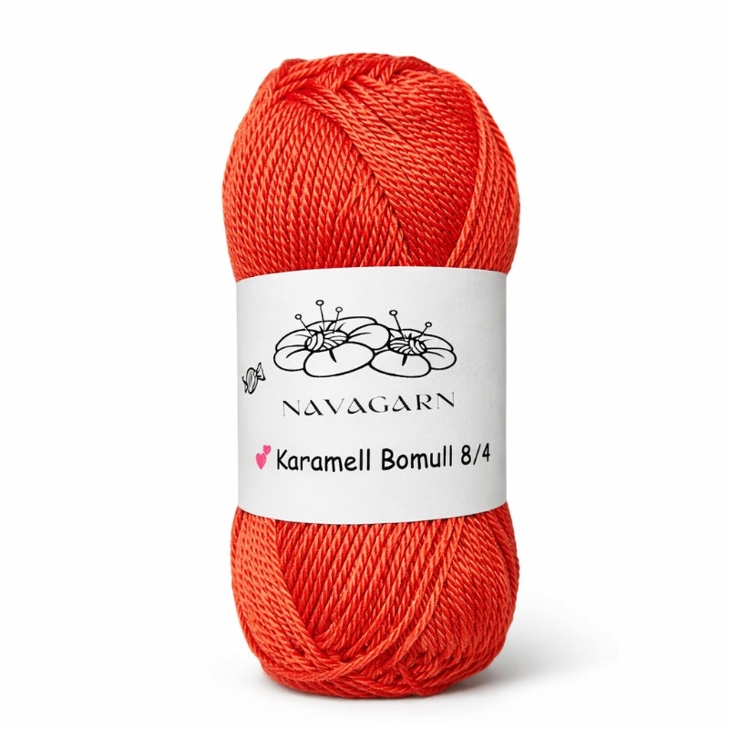 Karamell bomullsgarn