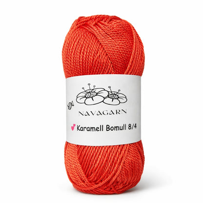 Karamell bomullsgarn