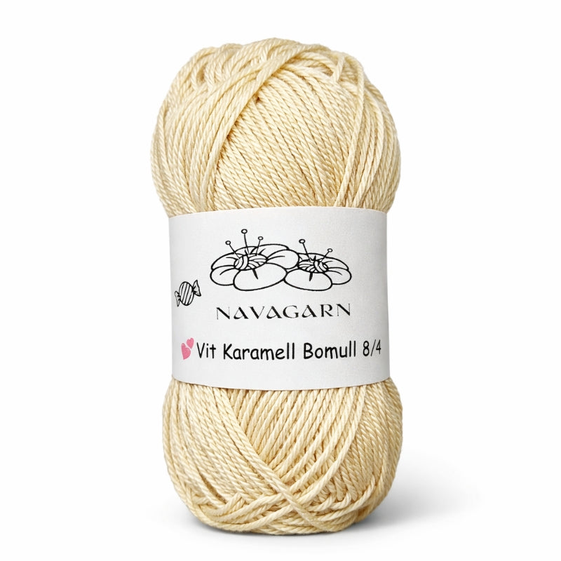 Karamell bomullsgarn