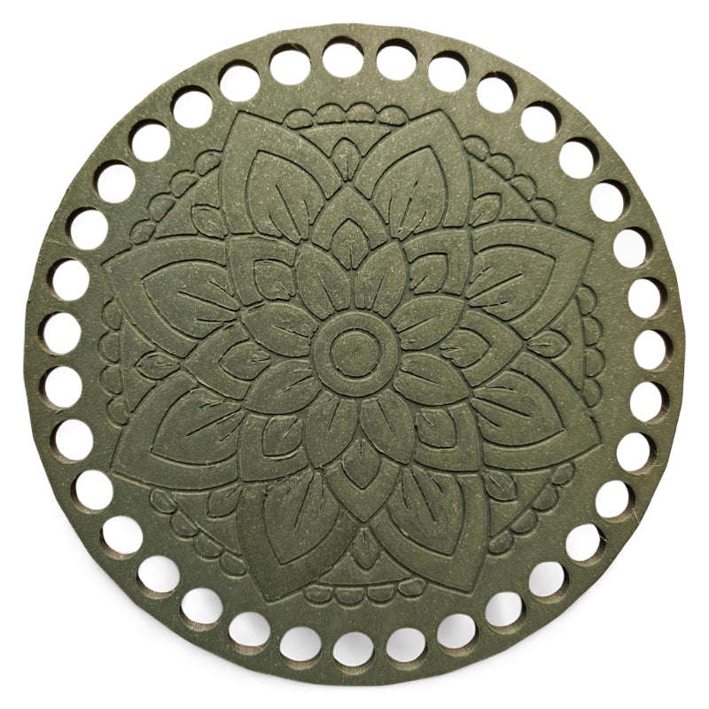 Rund Väskbotten Blomma