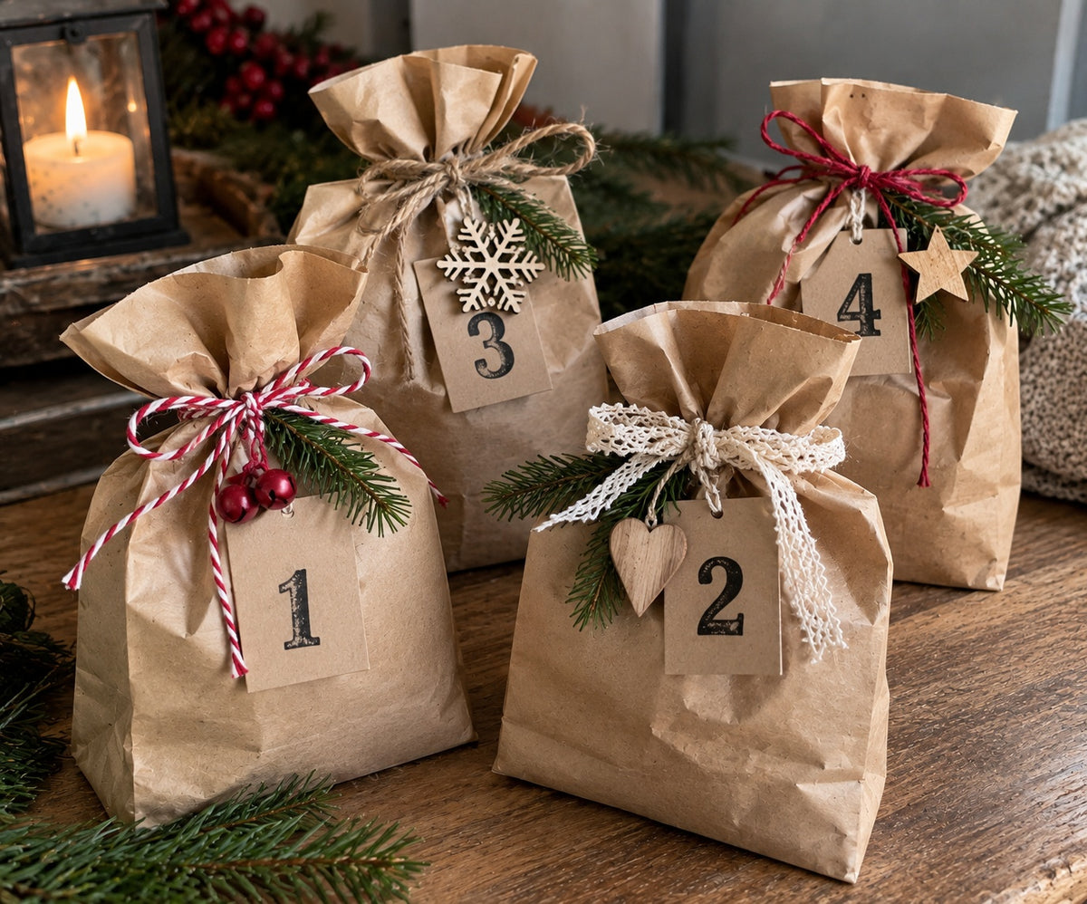 Adventskalender virkad virkkalender navagarn