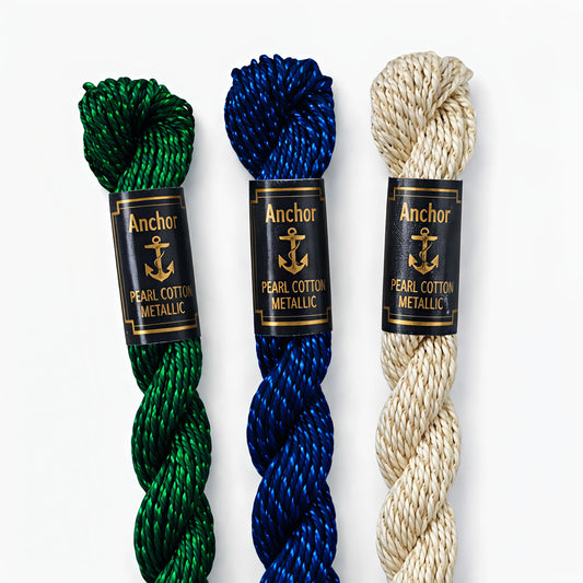 Anchor Pearl Cotton Metallic