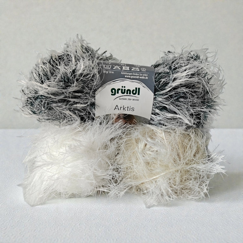 Arktis Supermjukt Effektgarn - Långhårigt Pälsgarn 50g