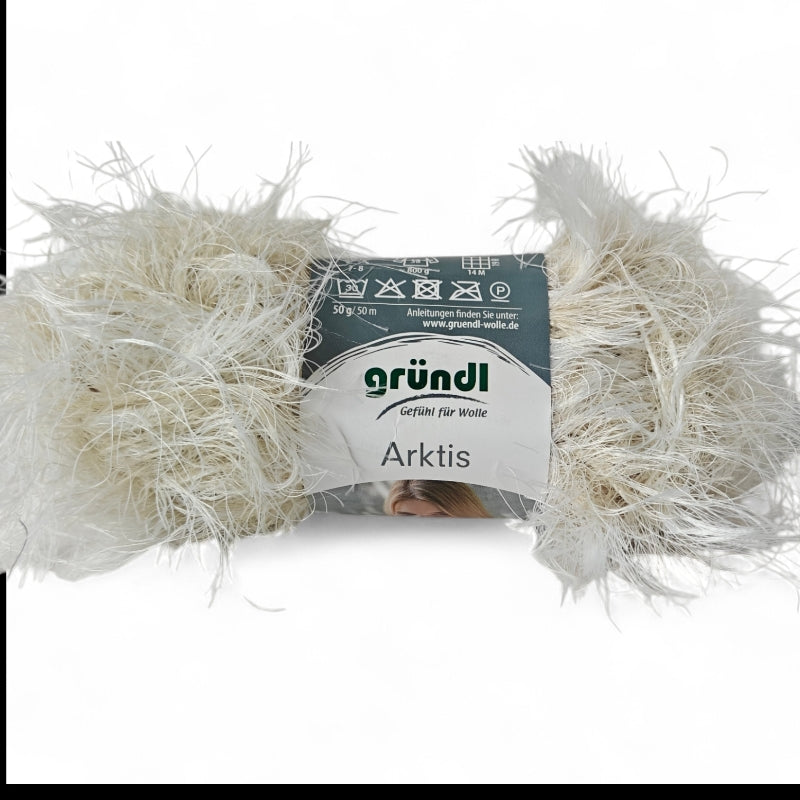 Arktis Supermjukt Effektgarn - Långhårigt Pälsgarn 50g